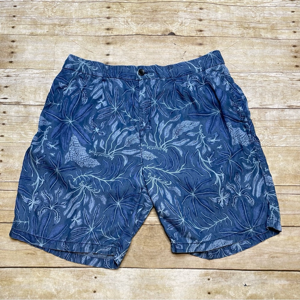 Scotch & Soda Amsterdam Twila Men’s Dance All Night Blue Tropical Shorts